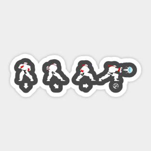 Hadouken Color Sticker